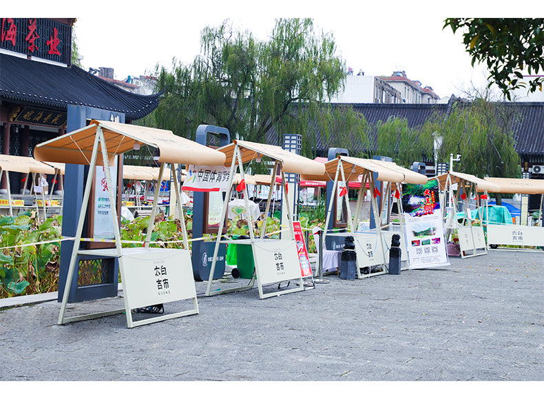 Market booth racks