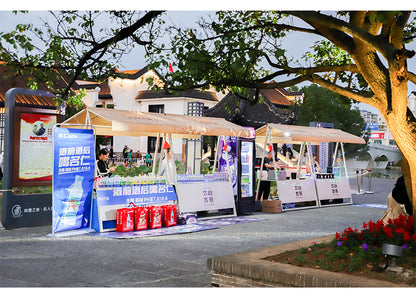 Market booth racks